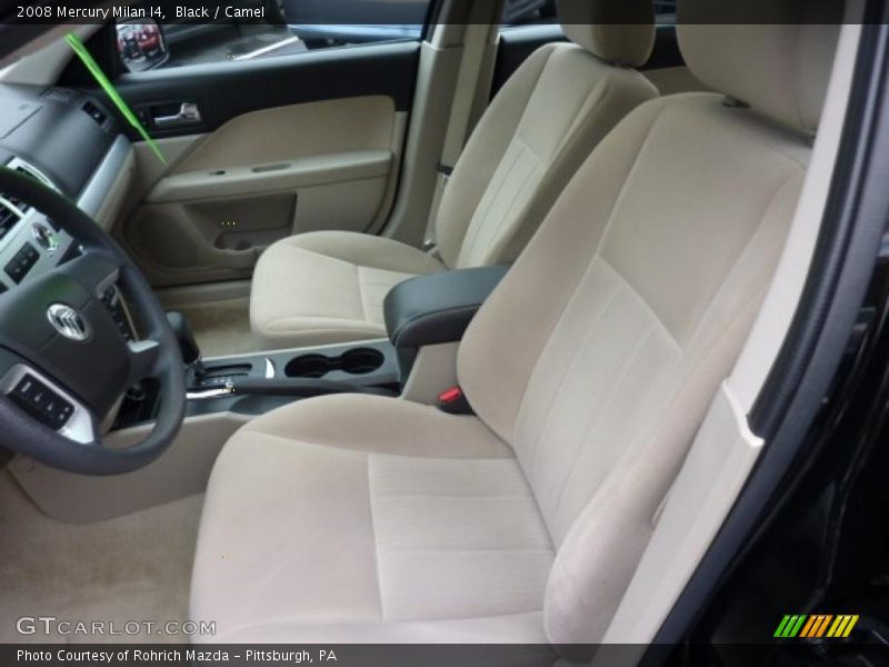 Black / Camel 2008 Mercury Milan I4