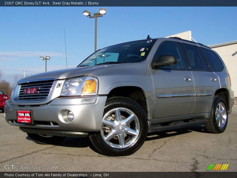 Steel Gray Metallic / Ebony 2007 GMC Envoy SLT 4x4