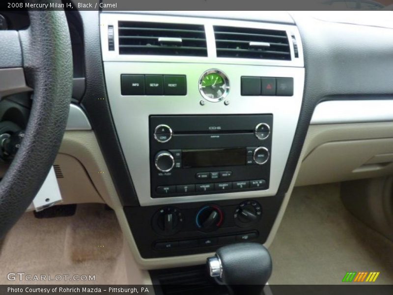 Black / Camel 2008 Mercury Milan I4