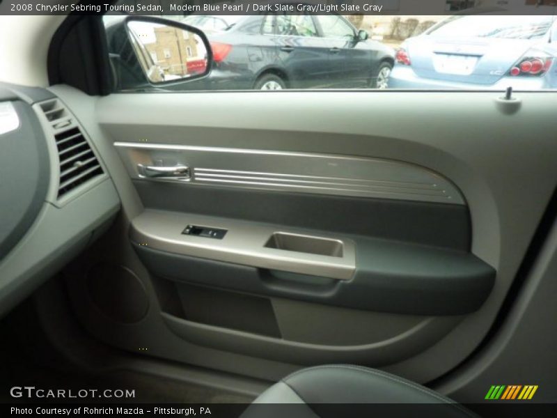 Modern Blue Pearl / Dark Slate Gray/Light Slate Gray 2008 Chrysler Sebring Touring Sedan