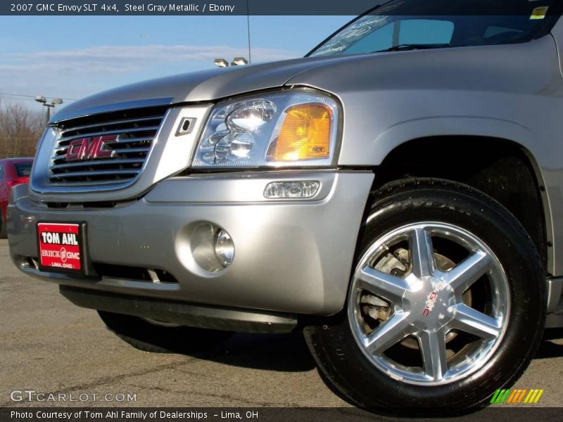 Steel Gray Metallic / Ebony 2007 GMC Envoy SLT 4x4
