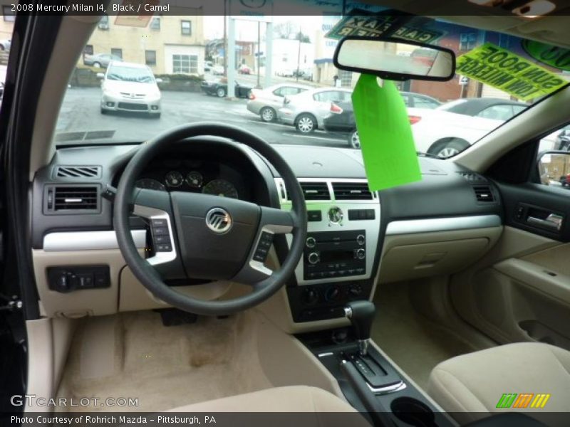 Black / Camel 2008 Mercury Milan I4