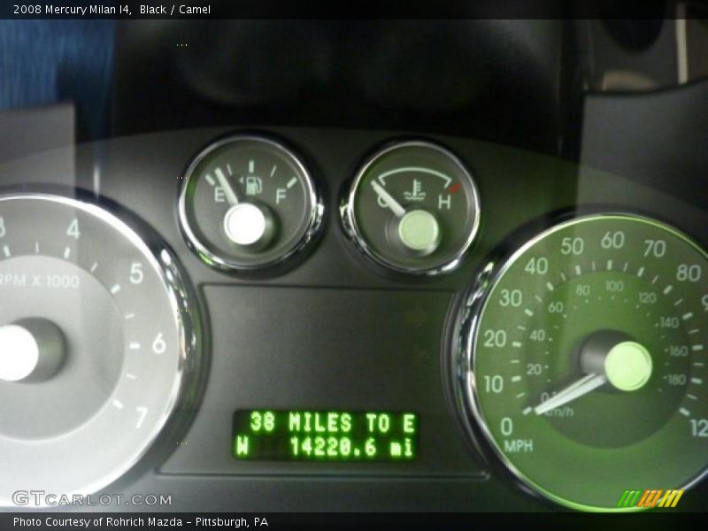 Black / Camel 2008 Mercury Milan I4