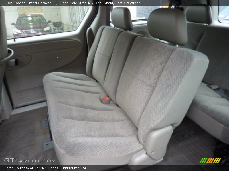 Linen Gold Metallic / Dark Khaki/Light Graystone 2005 Dodge Grand Caravan SE