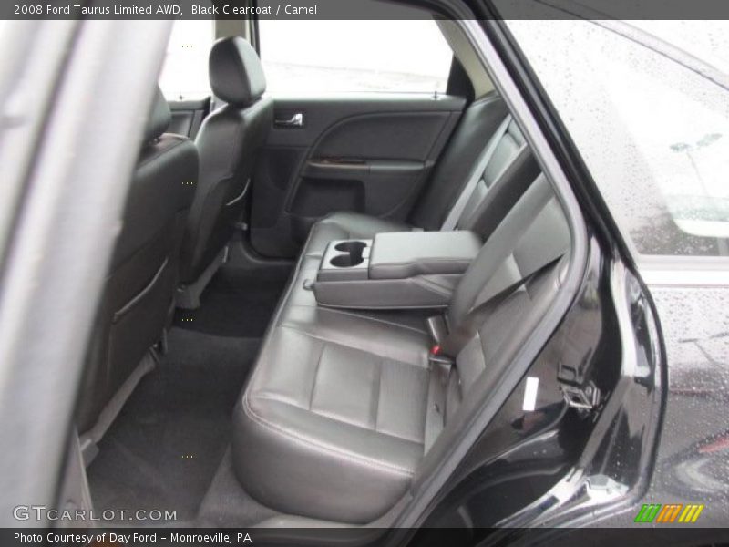 Black Clearcoat / Camel 2008 Ford Taurus Limited AWD