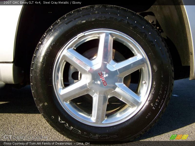 Steel Gray Metallic / Ebony 2007 GMC Envoy SLT 4x4