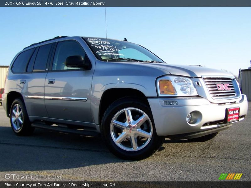 Steel Gray Metallic / Ebony 2007 GMC Envoy SLT 4x4