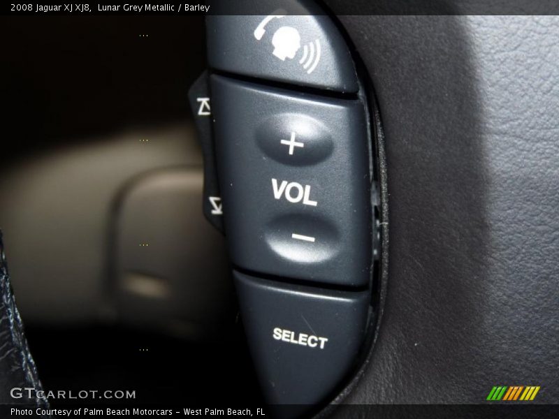 Lunar Grey Metallic / Barley 2008 Jaguar XJ XJ8