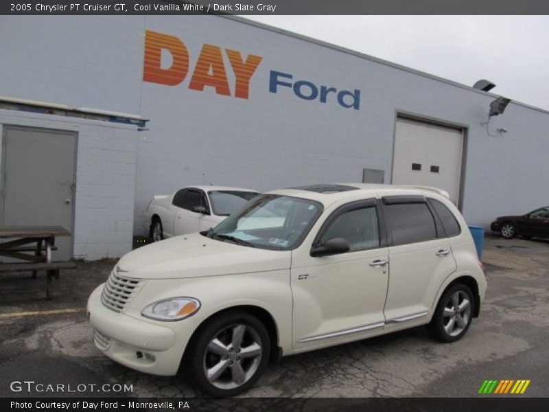 Cool Vanilla White / Dark Slate Gray 2005 Chrysler PT Cruiser GT