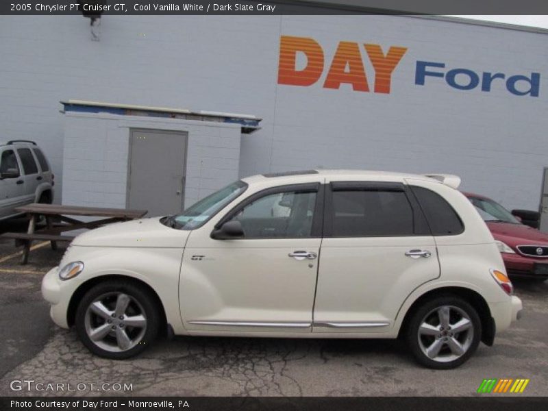 Cool Vanilla White / Dark Slate Gray 2005 Chrysler PT Cruiser GT