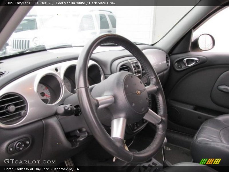 Cool Vanilla White / Dark Slate Gray 2005 Chrysler PT Cruiser GT