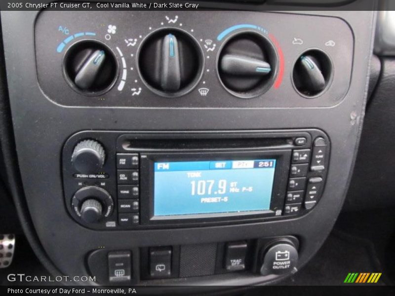 Controls of 2005 PT Cruiser GT
