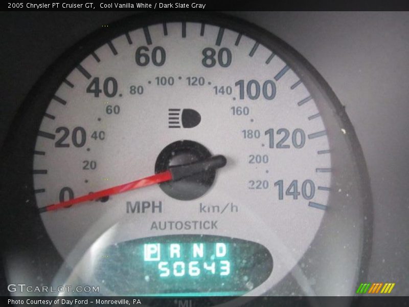 Cool Vanilla White / Dark Slate Gray 2005 Chrysler PT Cruiser GT