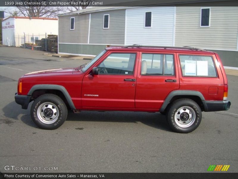  1999 Cherokee SE Chili Pepper Red Pearl