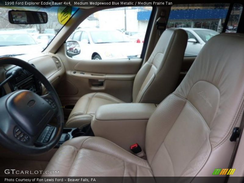 Medium Wedgewood Blue Metallic / Medium Prairie Tan 1998 Ford Explorer Eddie Bauer 4x4