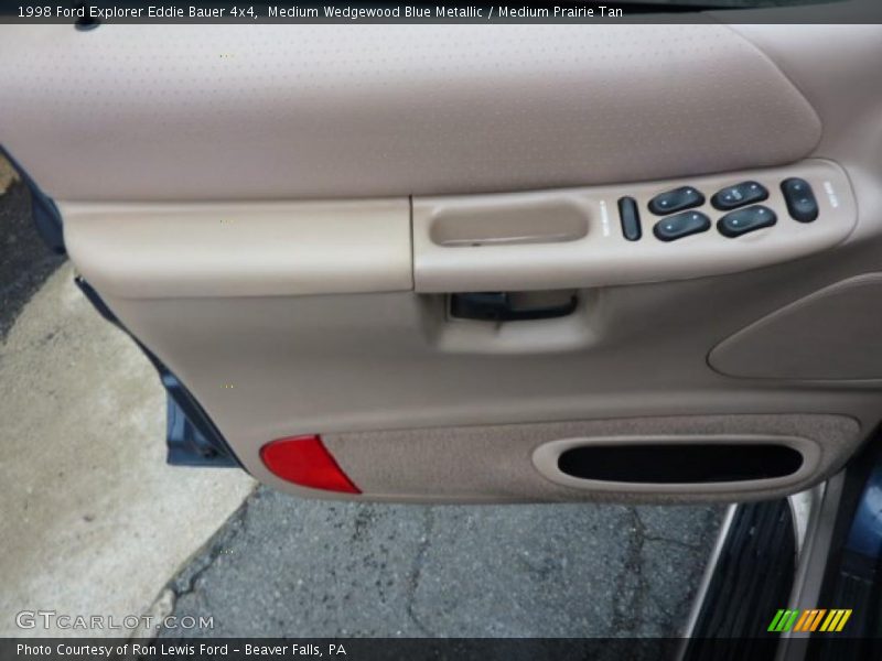 Medium Wedgewood Blue Metallic / Medium Prairie Tan 1998 Ford Explorer Eddie Bauer 4x4