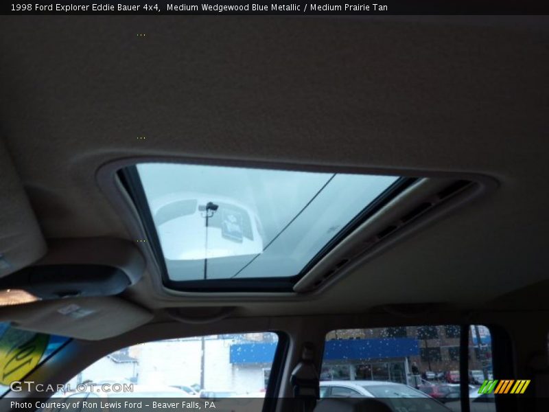 Medium Wedgewood Blue Metallic / Medium Prairie Tan 1998 Ford Explorer Eddie Bauer 4x4
