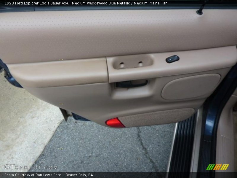 Medium Wedgewood Blue Metallic / Medium Prairie Tan 1998 Ford Explorer Eddie Bauer 4x4