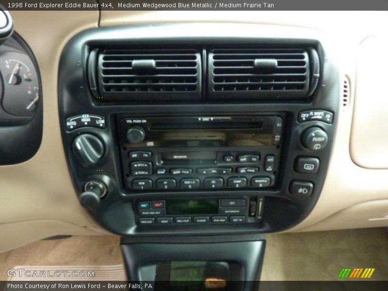 Controls of 1998 Explorer Eddie Bauer 4x4