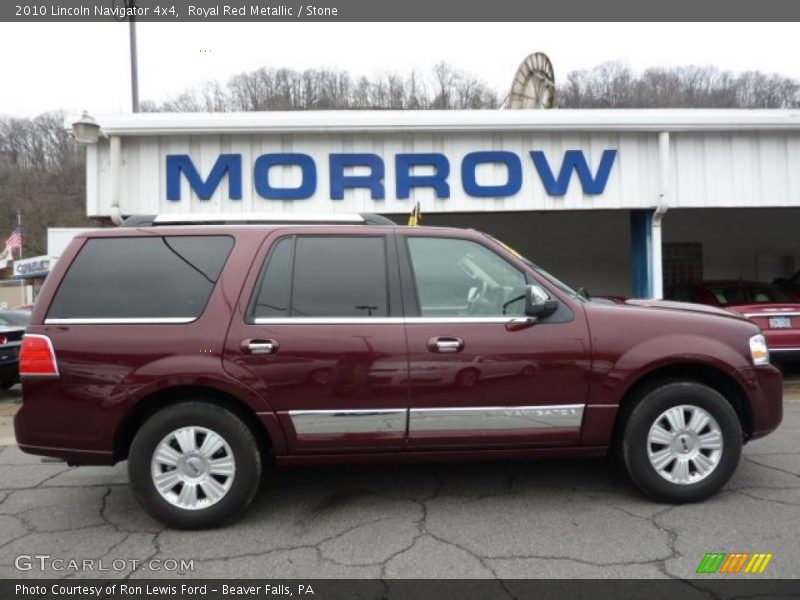 Royal Red Metallic / Stone 2010 Lincoln Navigator 4x4