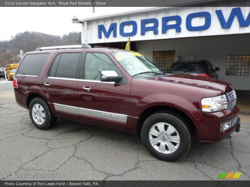 Royal Red Metallic / Stone 2010 Lincoln Navigator 4x4