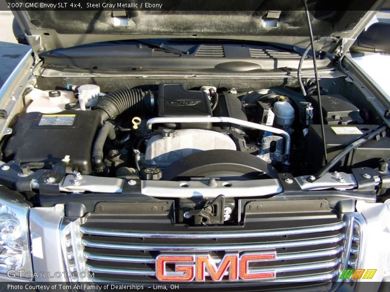 Steel Gray Metallic / Ebony 2007 GMC Envoy SLT 4x4