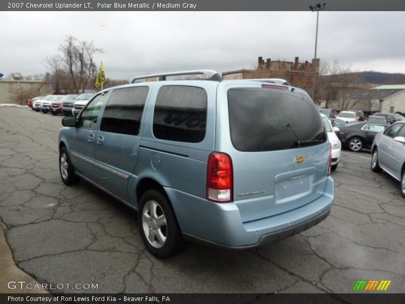 Polar Blue Metallic / Medium Gray 2007 Chevrolet Uplander LT