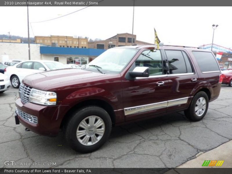 Royal Red Metallic / Stone 2010 Lincoln Navigator 4x4