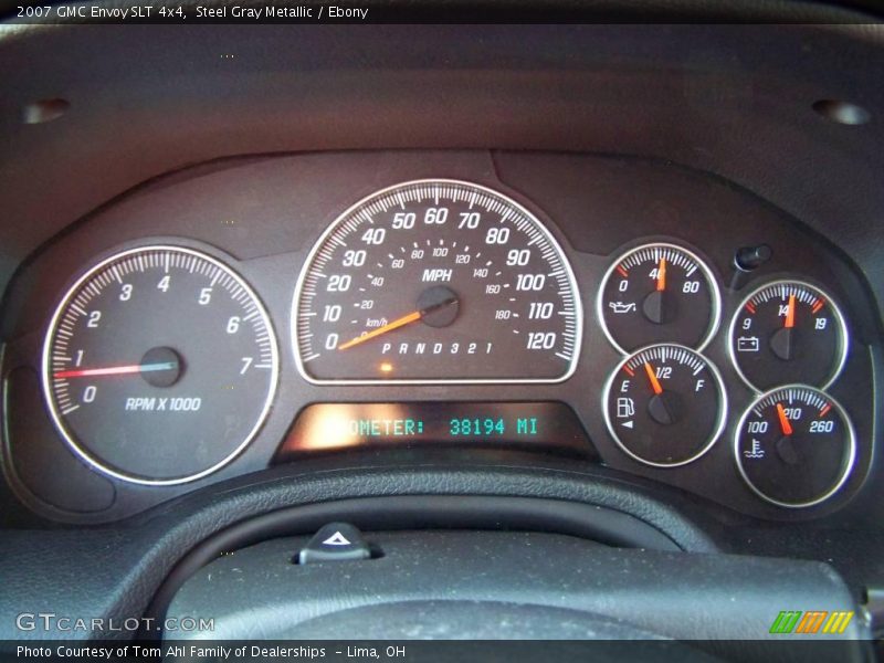 Steel Gray Metallic / Ebony 2007 GMC Envoy SLT 4x4