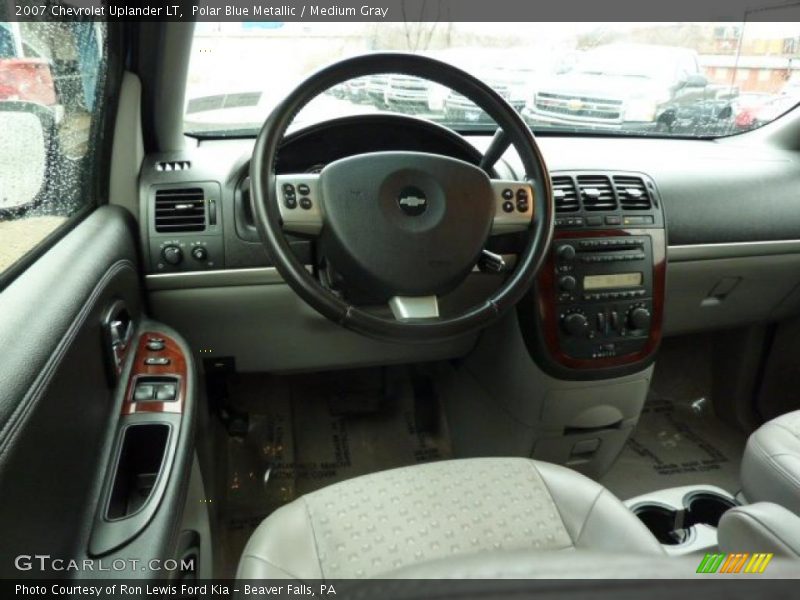 Polar Blue Metallic / Medium Gray 2007 Chevrolet Uplander LT