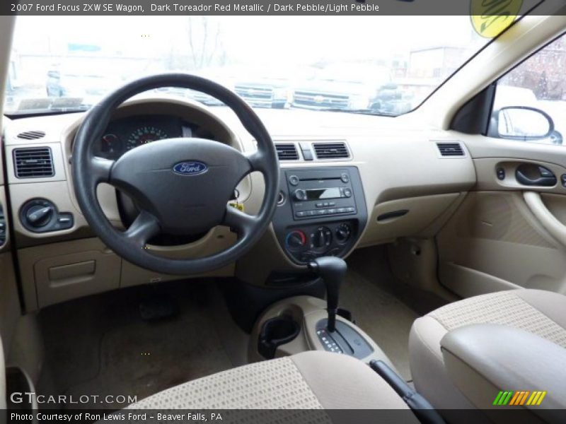  2007 Focus ZXW SE Wagon Dark Pebble/Light Pebble Interior