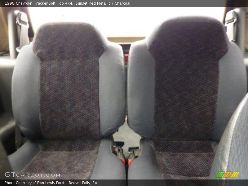  1998 Tracker Soft Top 4x4 Charcoal Interior