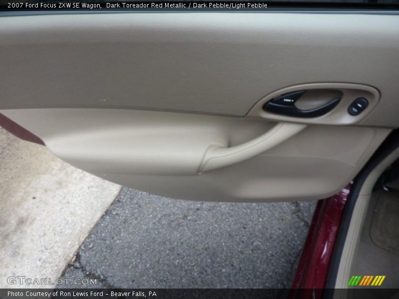 Dark Toreador Red Metallic / Dark Pebble/Light Pebble 2007 Ford Focus ZXW SE Wagon