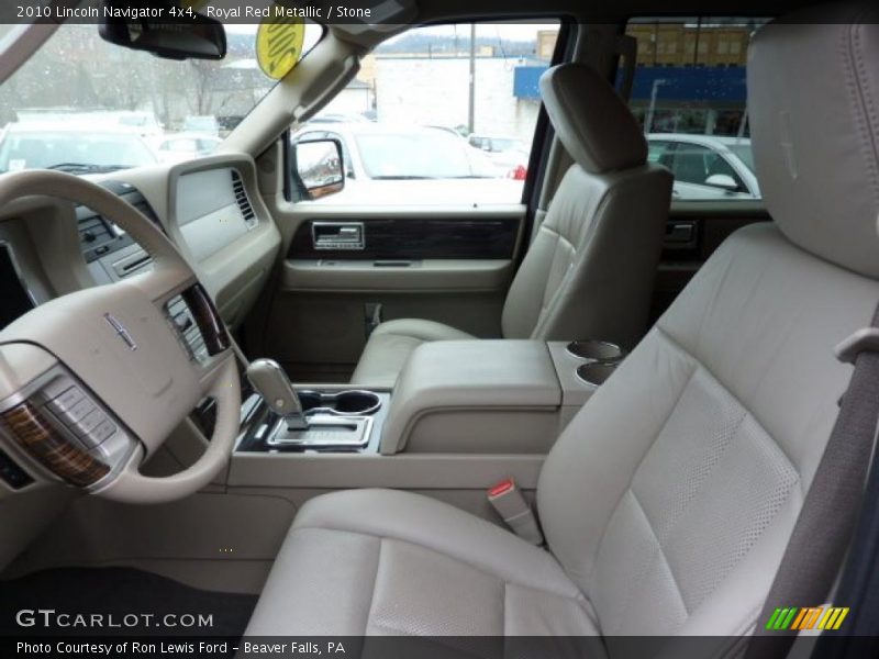  2010 Navigator 4x4 Stone Interior