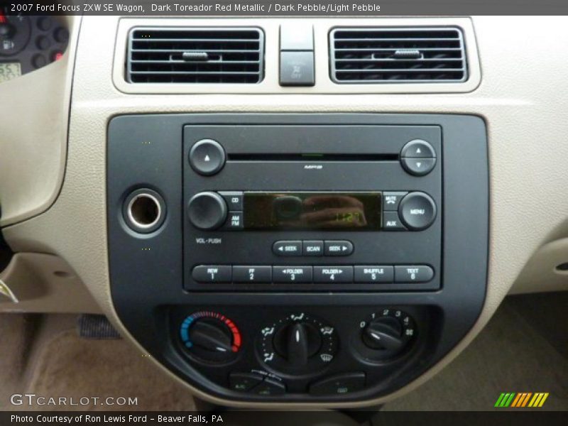 Controls of 2007 Focus ZXW SE Wagon