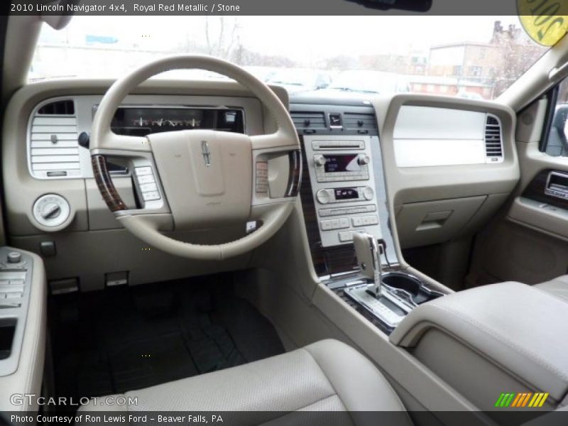 Dashboard of 2010 Navigator 4x4