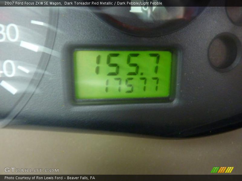 Dark Toreador Red Metallic / Dark Pebble/Light Pebble 2007 Ford Focus ZXW SE Wagon