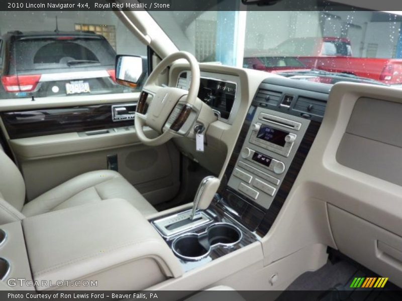 Dashboard of 2010 Navigator 4x4