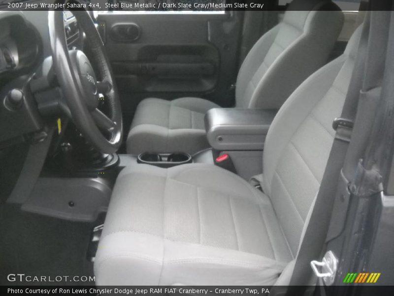 Steel Blue Metallic / Dark Slate Gray/Medium Slate Gray 2007 Jeep Wrangler Sahara 4x4