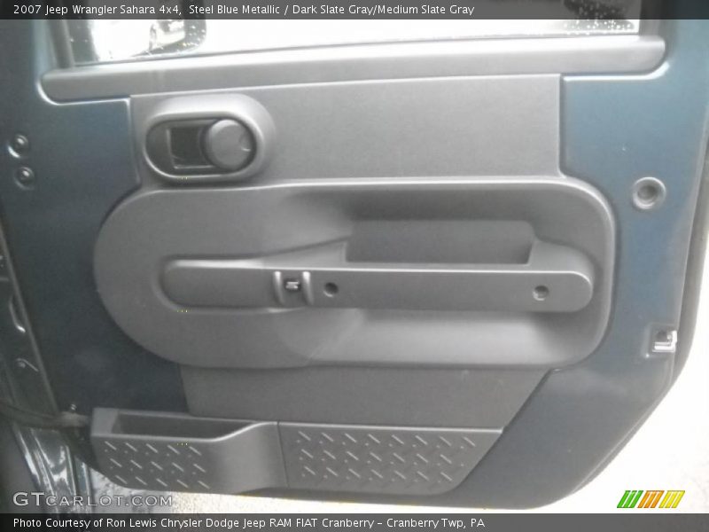 Steel Blue Metallic / Dark Slate Gray/Medium Slate Gray 2007 Jeep Wrangler Sahara 4x4