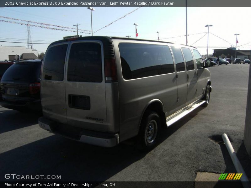 Light Pewter Metallic / Dark Pewter 2002 Chevrolet Express 3500 Extended Passenger Van