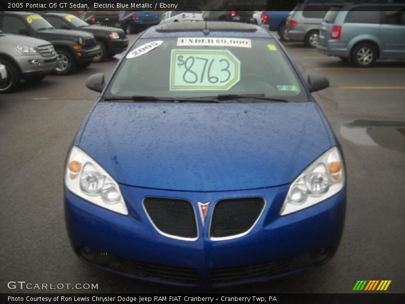 Electric Blue Metallic / Ebony 2005 Pontiac G6 GT Sedan