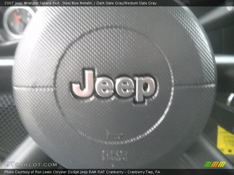 Steel Blue Metallic / Dark Slate Gray/Medium Slate Gray 2007 Jeep Wrangler Sahara 4x4