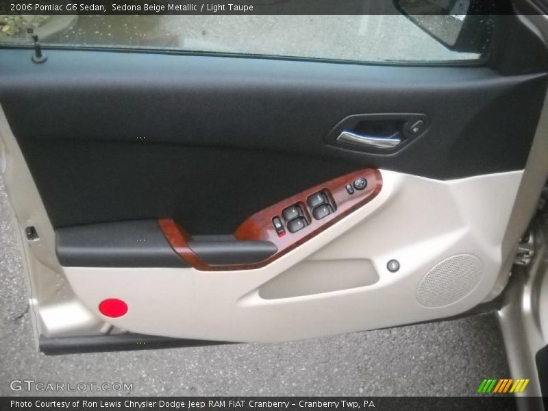 Sedona Beige Metallic / Light Taupe 2006 Pontiac G6 Sedan