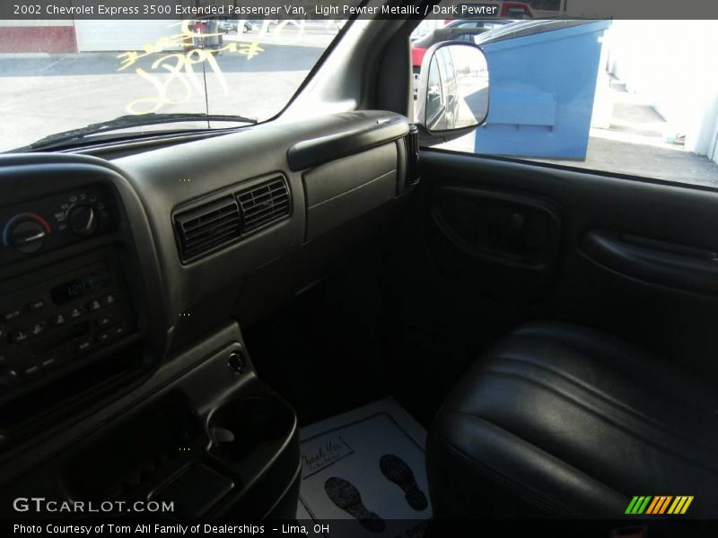 Light Pewter Metallic / Dark Pewter 2002 Chevrolet Express 3500 Extended Passenger Van