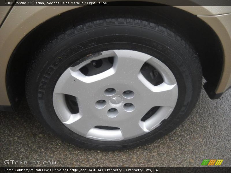 Sedona Beige Metallic / Light Taupe 2006 Pontiac G6 Sedan