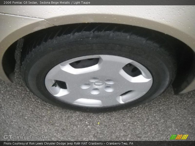 Sedona Beige Metallic / Light Taupe 2006 Pontiac G6 Sedan