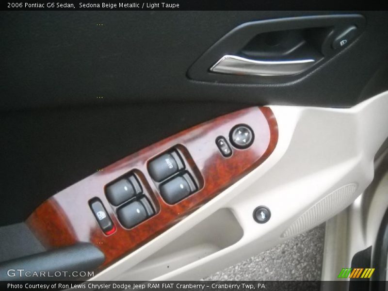 Sedona Beige Metallic / Light Taupe 2006 Pontiac G6 Sedan