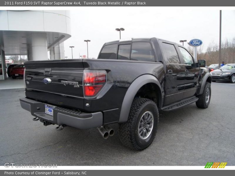 2011 F150 SVT Raptor SuperCrew 4x4 Tuxedo Black Metallic