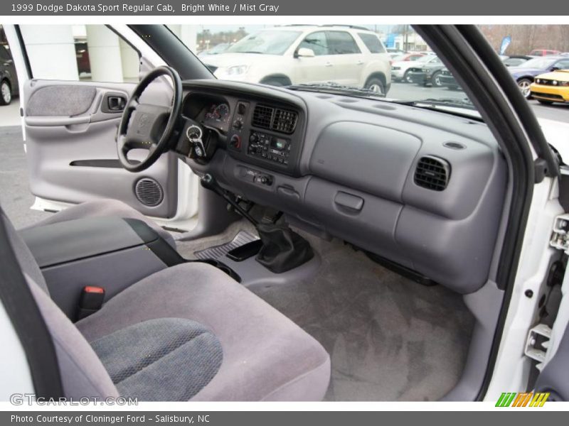 Dashboard of 1999 Dakota Sport Regular Cab